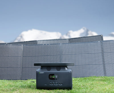 INFINITY 1500 portable power station solar charging