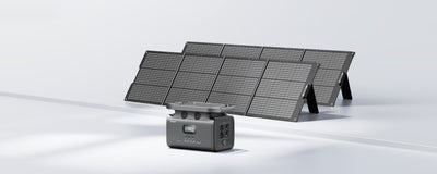 400W Solar panels with INFINITY 1500 portable power station