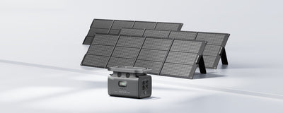 600W Solar panels with INFINITY 1500 portable power station