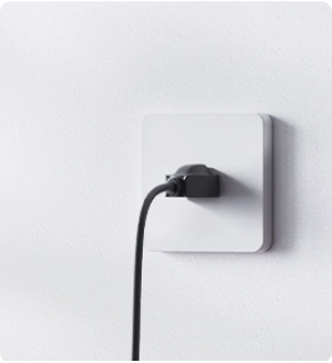 AC wall charging outlet